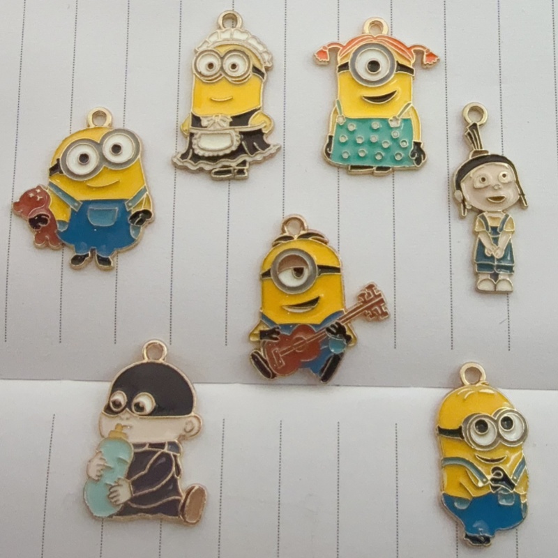 Jewelry Making Earrings - 10 stuks legering cartoon hanger met