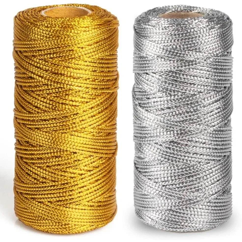 Jewelry Making Gold Wire - 100M 1.5Mm Macrame Koord Touw Voor