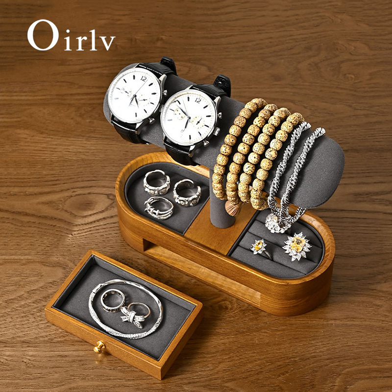 Jewelry Making Organizer Box - Oirlv Massief Houten Horloge Organisator Plank