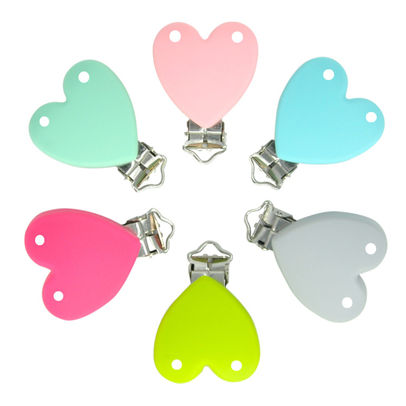 Jewelry Making For Dummies - 10 stuks siliconen clips ronde hartvormige