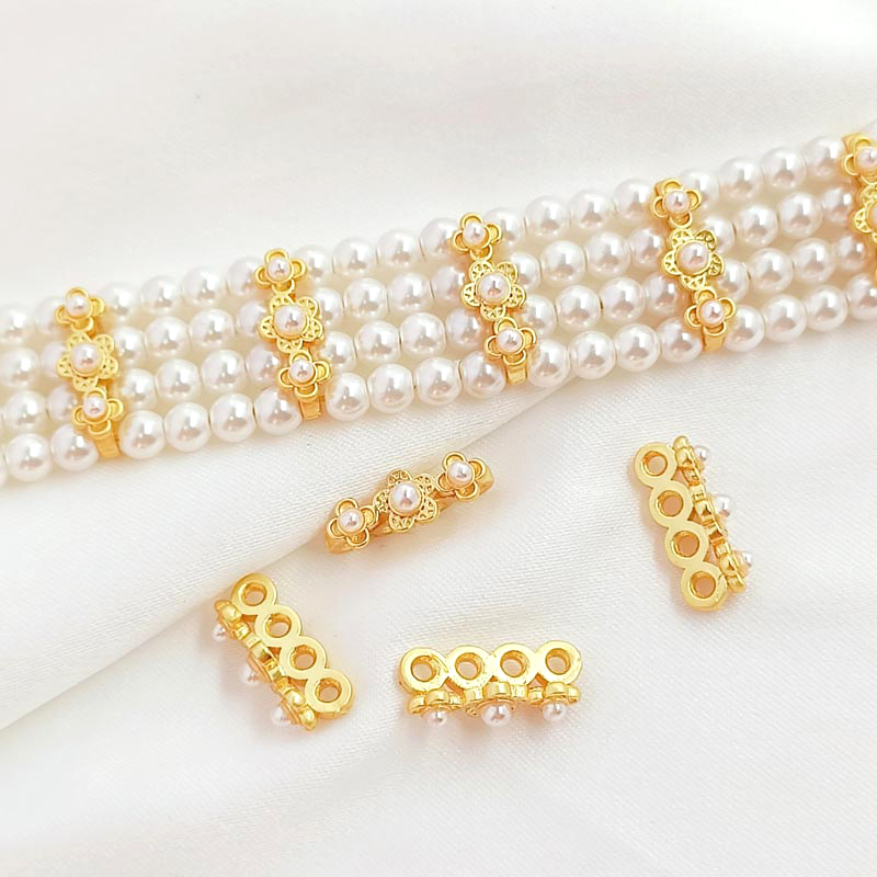 Jewelry Making For Dummies - 5 Stuks Dummy Goud Vier Gat