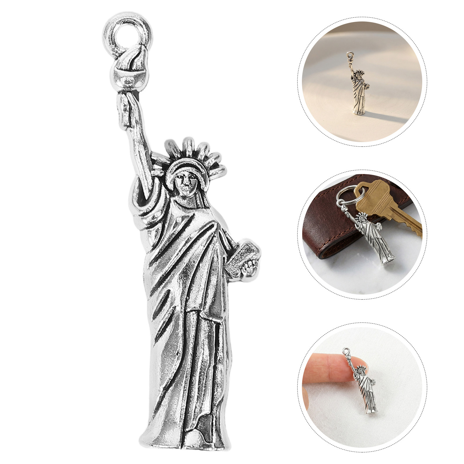Jewelry Making New York - 50 stuks Vrijheidsbeeld Charms, legering afwerking,