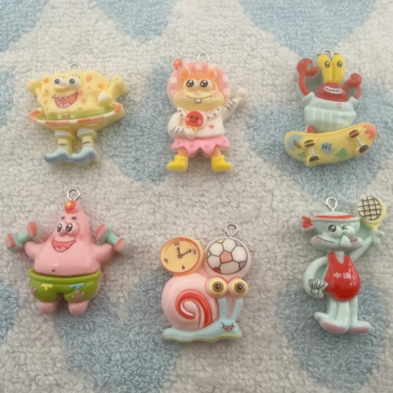 Jewelry Making Earrings - 10 stuks cartoonhars hangers, DIY sieraden