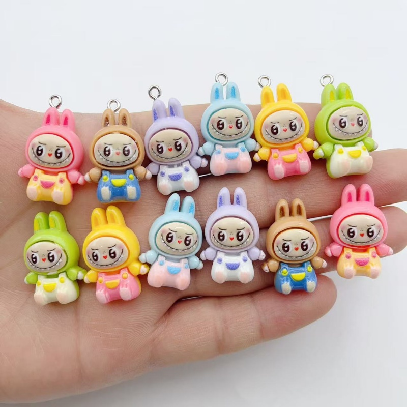 Jewelry Making Parts - 10 stuks Kawaii Konijn Aardbei Huis