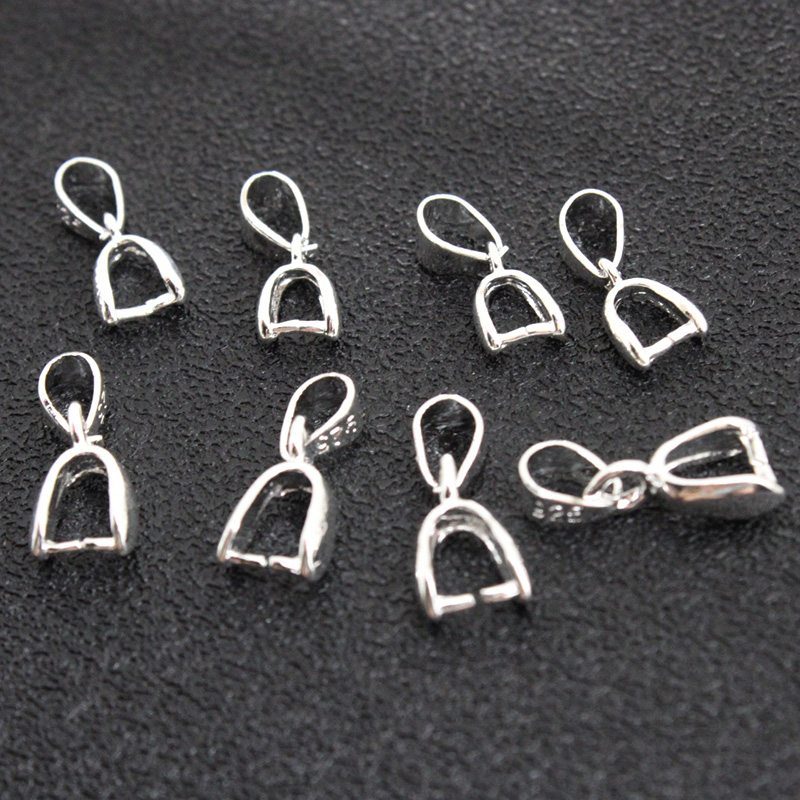 Jewelry Making Parts - 10 Stuks 925 Stering Verzilverd Koperen