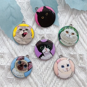 10 stuks cartoon dier kat emai - Jewelry Making Earrings recensie en prijs