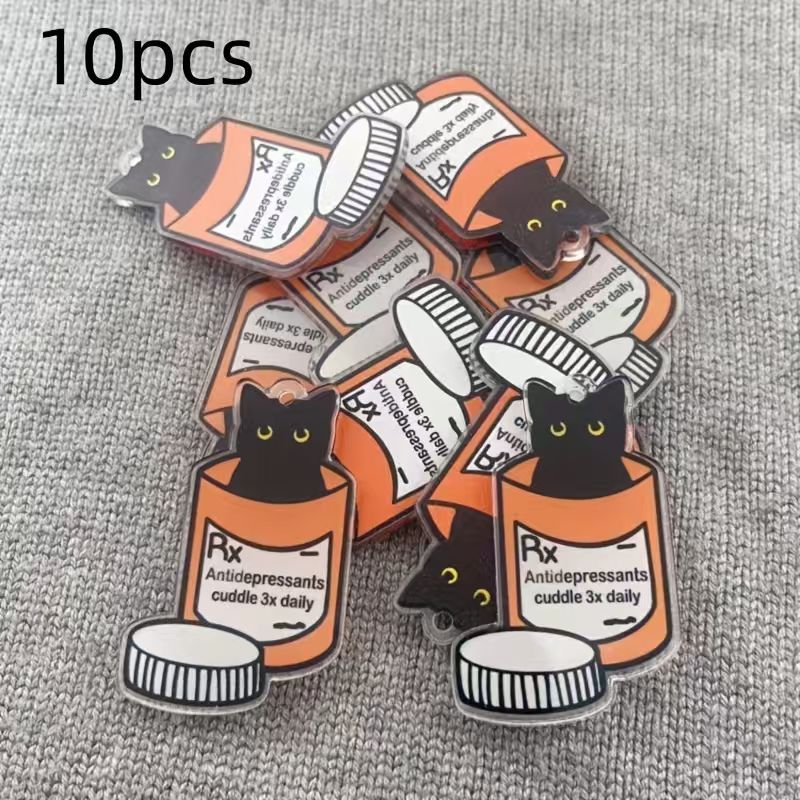 10 stuks acryl medicijnkat han - Jewelry Making Earrings recensie en prijs