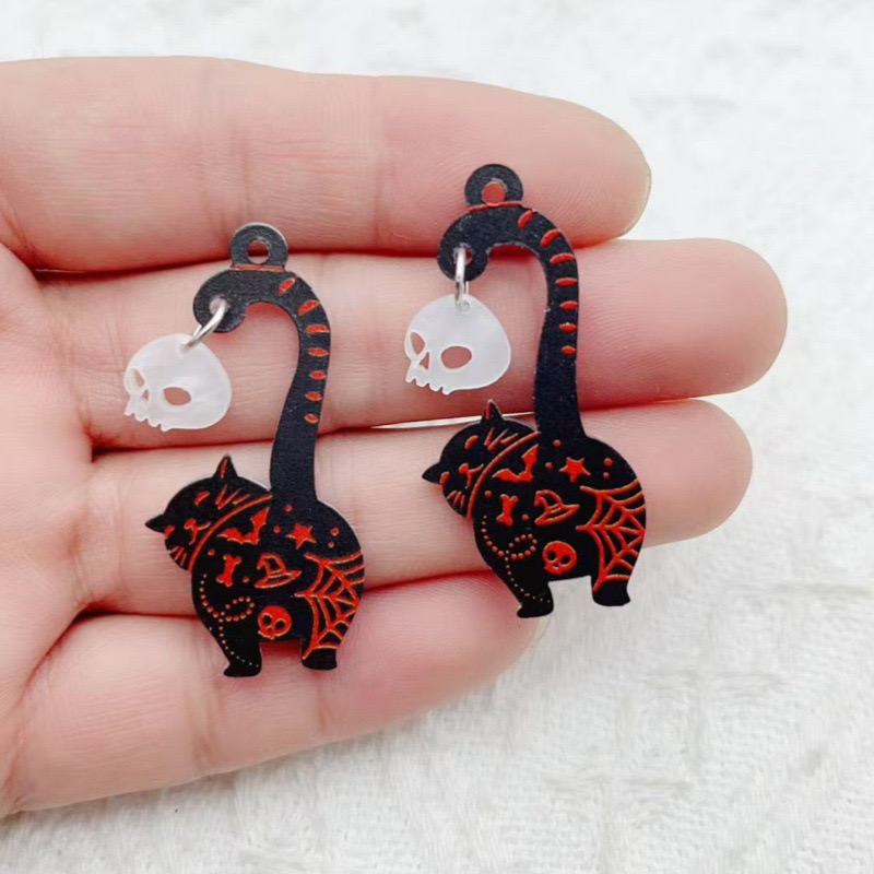 10 stuks Halloween acryl geest - Jewelry Making Earrings recensie en prijs