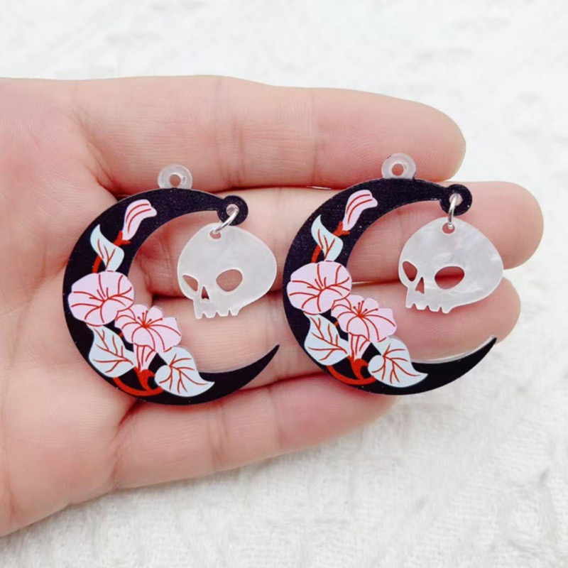 10 stuks Halloween acryl geest - Jewelry Making Earrings recensie en prijs