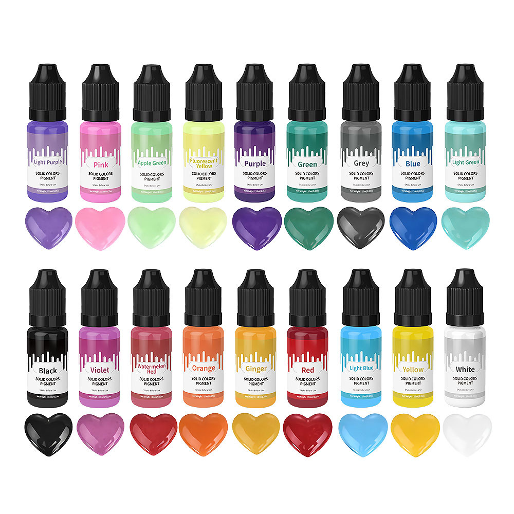 18 Kleuren 10 ml Macaron Effen - Jewelry Making Course recensie en prijs