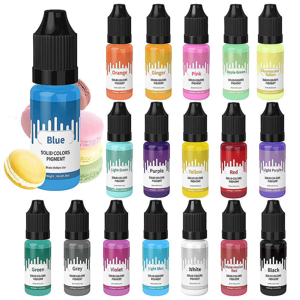 18 Kleuren 10 ml Macaron Effen - Jewelry Making Course recensie en prijs