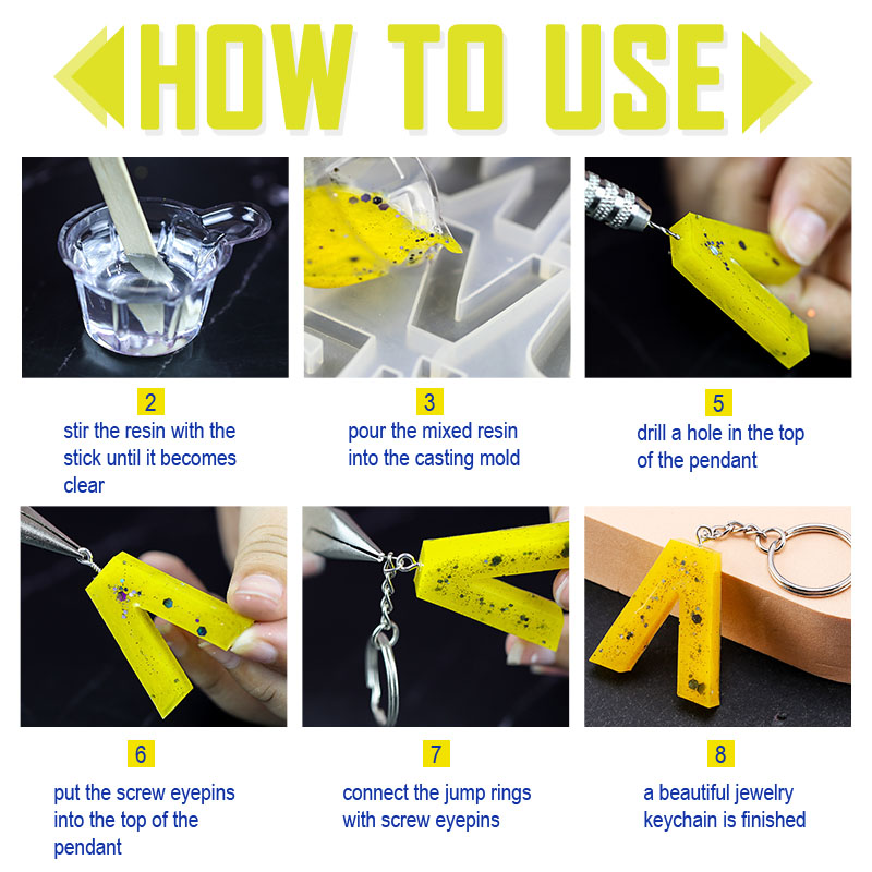 Alfabet Epoxyhars Mal Kit Orna - Jewelry Making Tutorials recensie en prijs