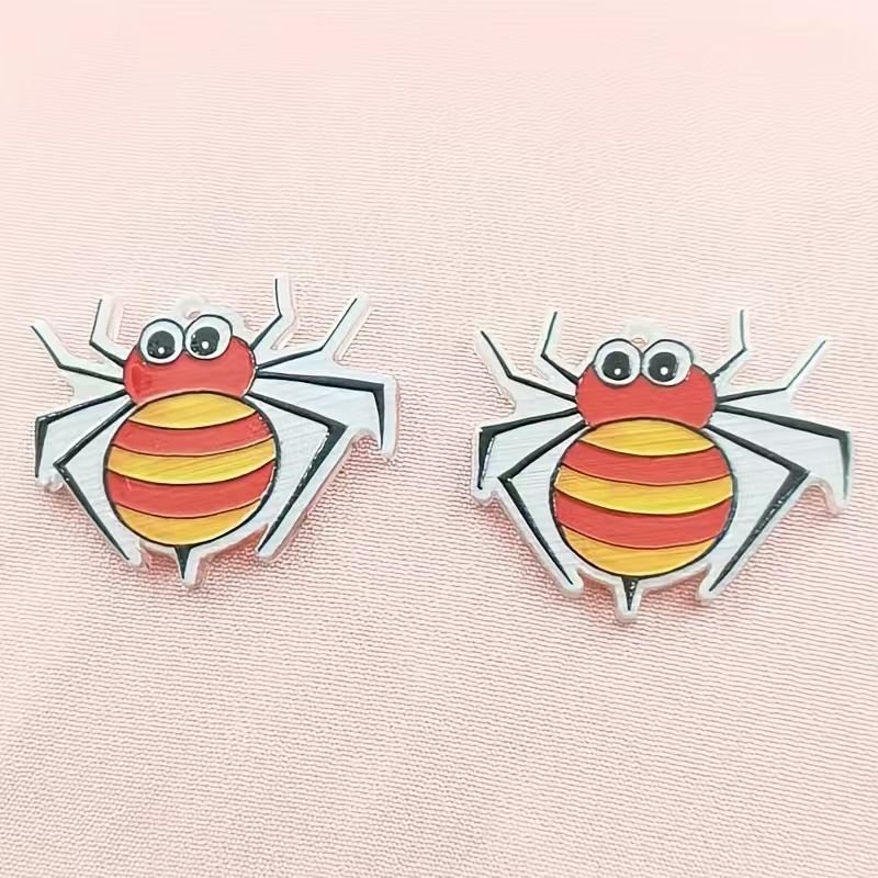 10 stuks acryl Halloween spinn - Jewelry Making Earrings recensie en prijs