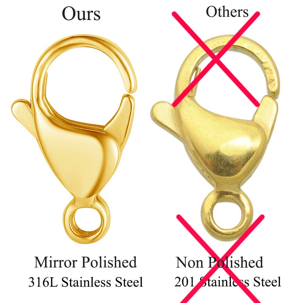 20/30/40 316L RVS Kreeftgespen - Jewelry Making Parts recensie en prijs