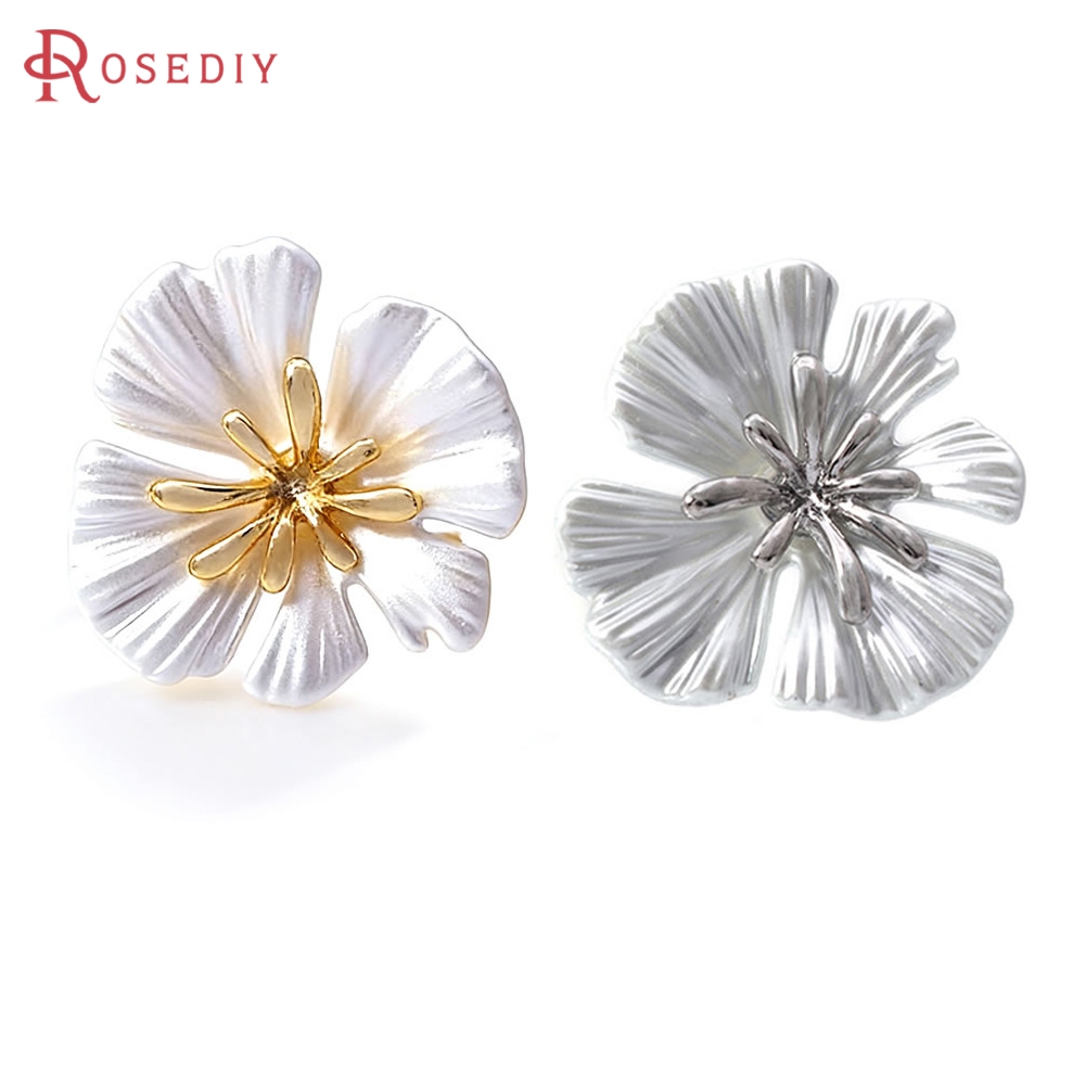 18K goudkleurige messing bloem - Jewelry Making Earrings recensie en prijs