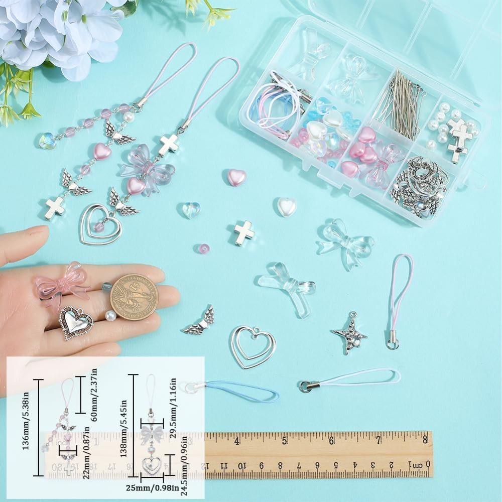 154 stuks DIY 8 sets telefoon  - Jewelry Making Course recensie en prijs
