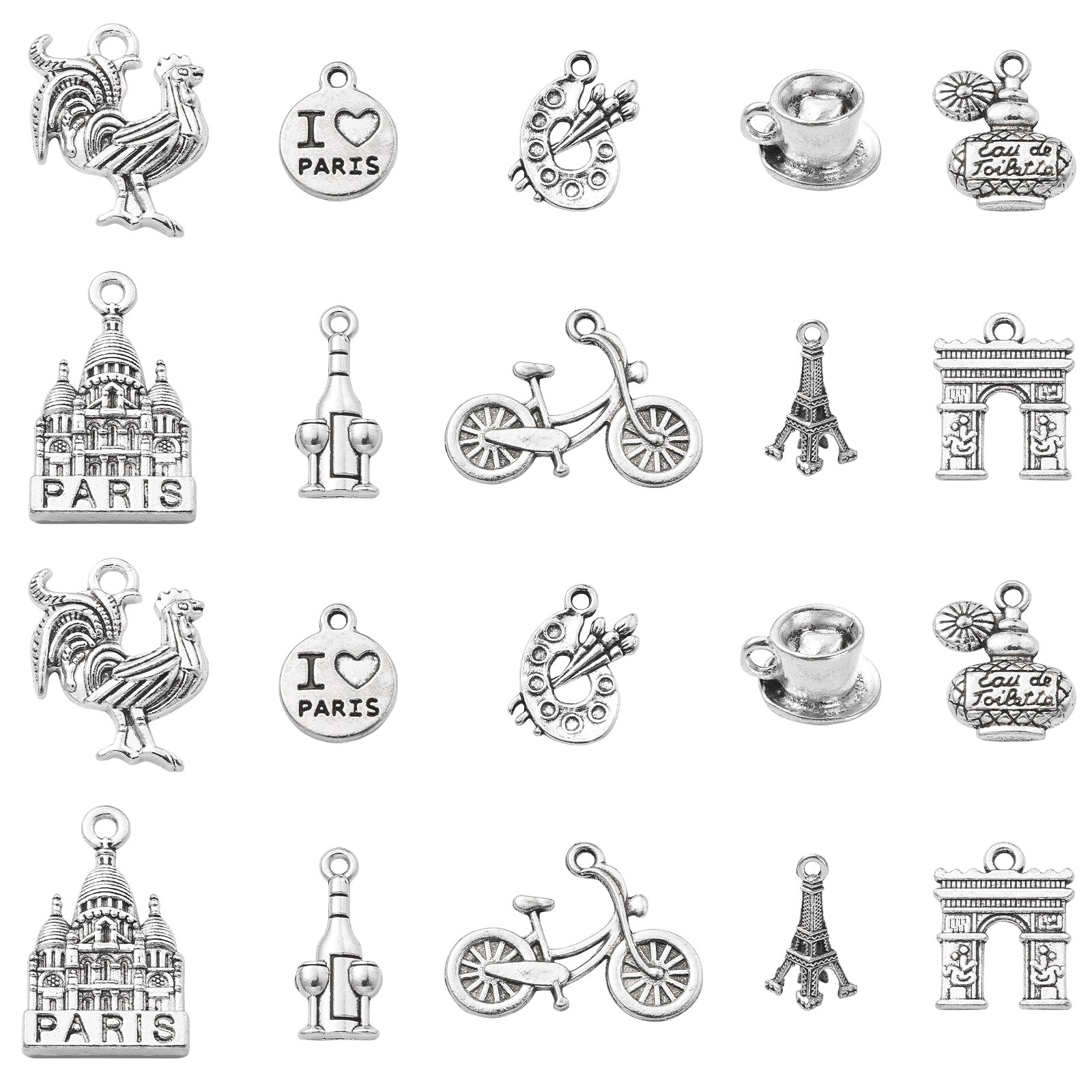 PandaHall 100 stuks 10 stijlen - Jewelry Making Paris recensie en prijs