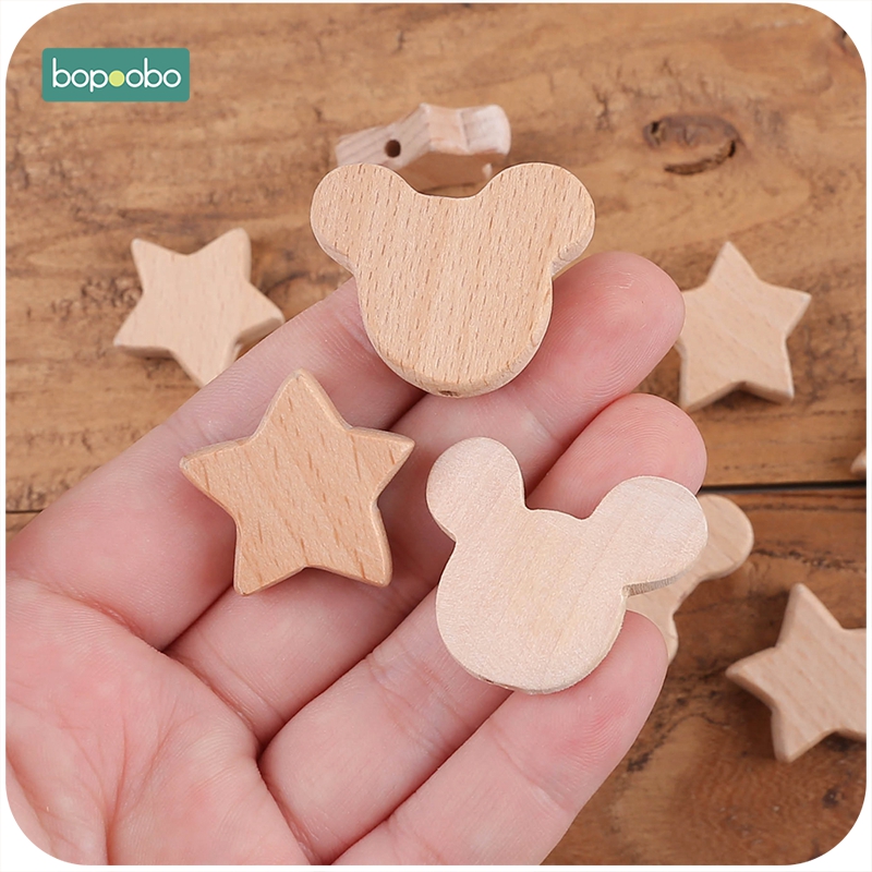 Bopoobo 10Pcs Natuurlijke Hout - Jewelry Making For Dummies recensie en prijs