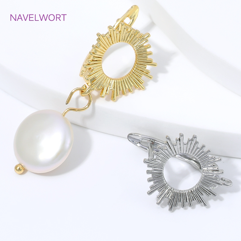 18K vergulde oorhaakjes met in - Jewelry Making Items recensie en prijs