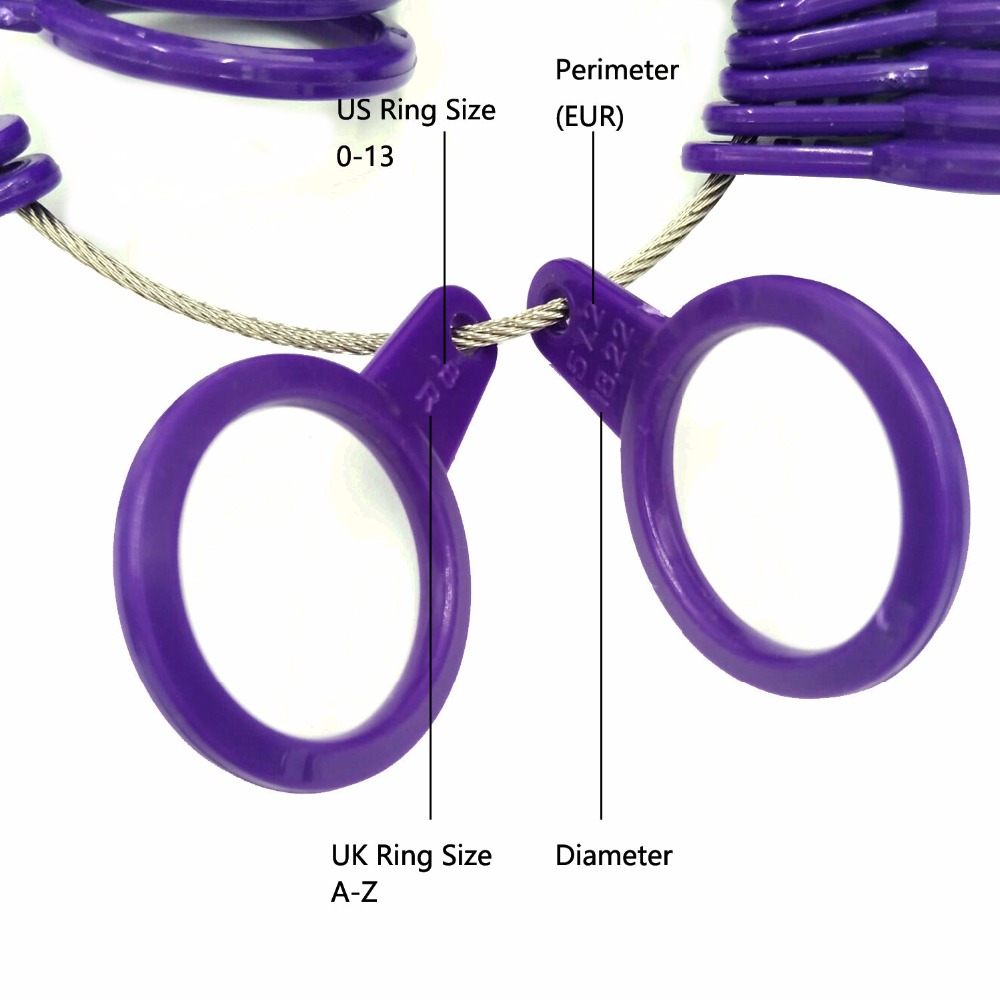 Phyhoo Us/Uk/Eu Ring Sizer Set - Jewelry Making Uk recensie en prijs