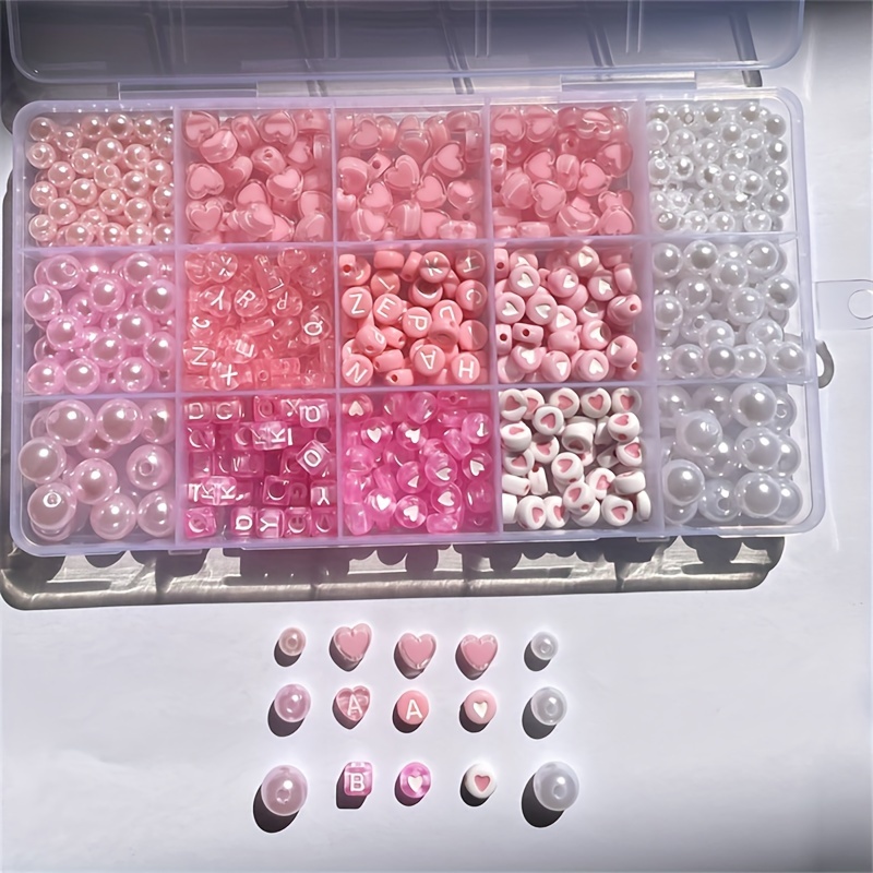 10-delige roze alfabetdoos, ac - Jewelry Making Course recensie en prijs