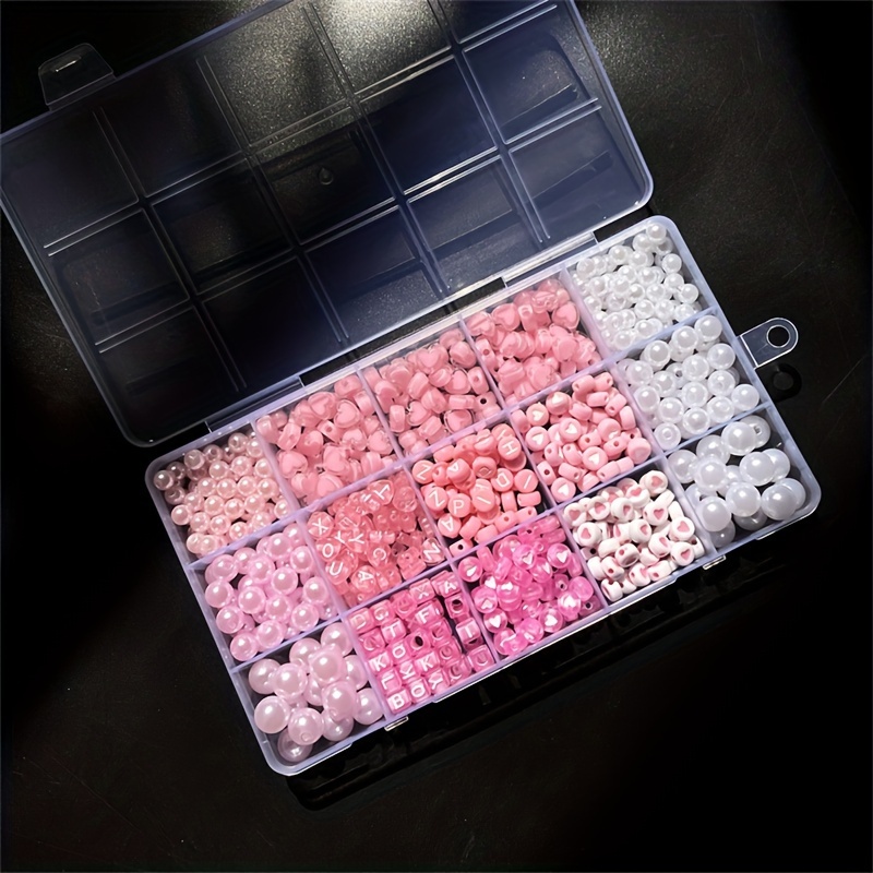 10-delige roze alfabetdoos, ac - Jewelry Making Course recensie en prijs