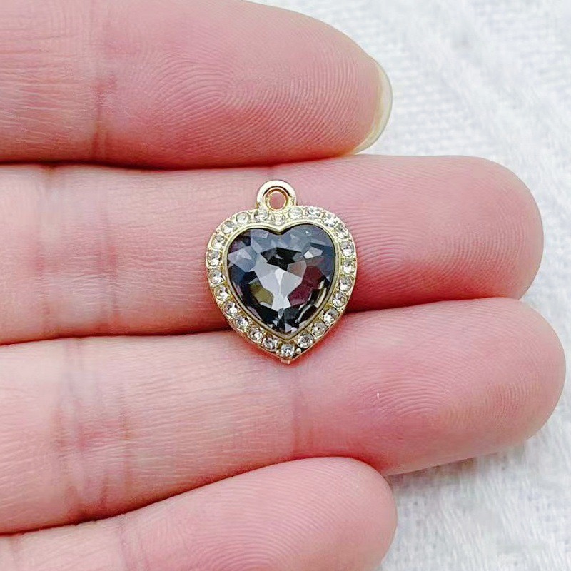 10 stuks hartvormige ingelegde - Jewelry Making Earrings recensie en prijs