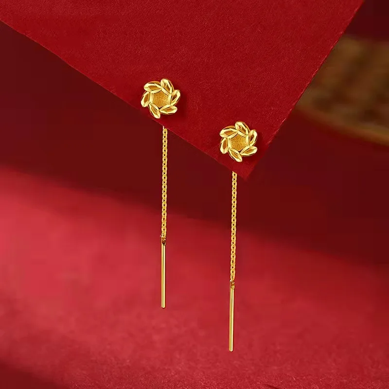 Goud Kleur Vergulde Klaver Oor - Jewelry Making Gold Wire recensie en prijs