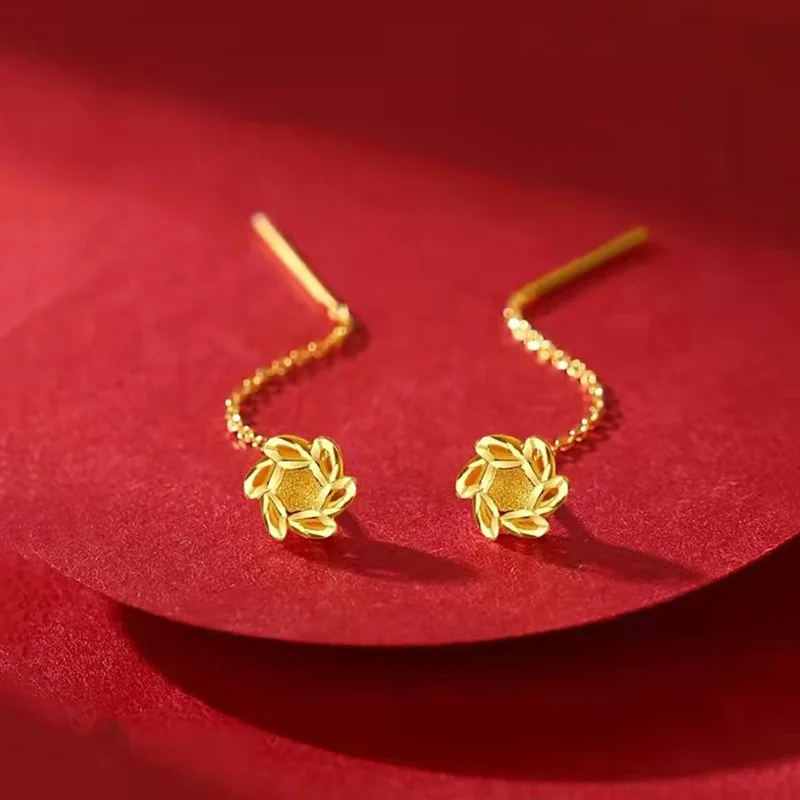 Goud Kleur Vergulde Klaver Oor - Jewelry Making Gold Wire recensie en prijs