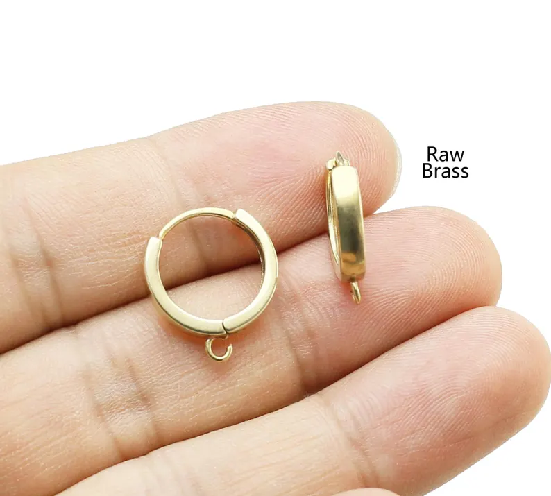 10st messing oorhoepels, lever - Jewelry Making Metal Supplies recensie en prijs
