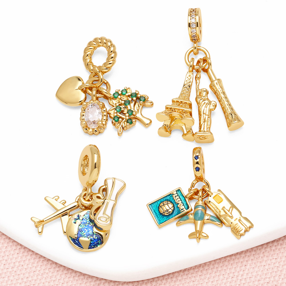 OCESRIO Emaille Wereld Reizen  - Jewelry Making Paris recensie en prijs