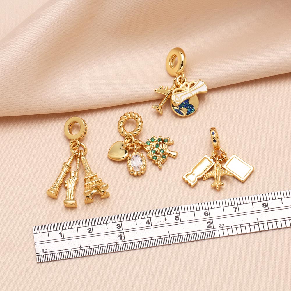 OCESRIO Emaille Wereld Reizen  - Jewelry Making Paris recensie en prijs
