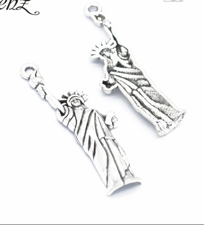 5pcs Charms Vrijheidsbeeld New - Jewelry Making New York recensie en prijs