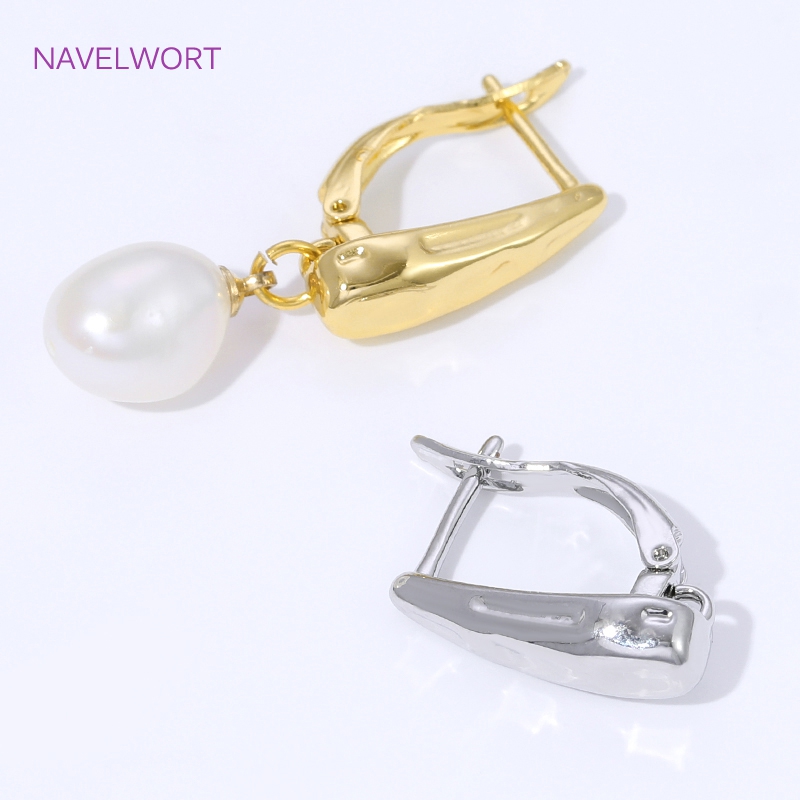 18K vergulde gladde oorhaakjes - Jewelry Making Metal Supplies recensie en prijs