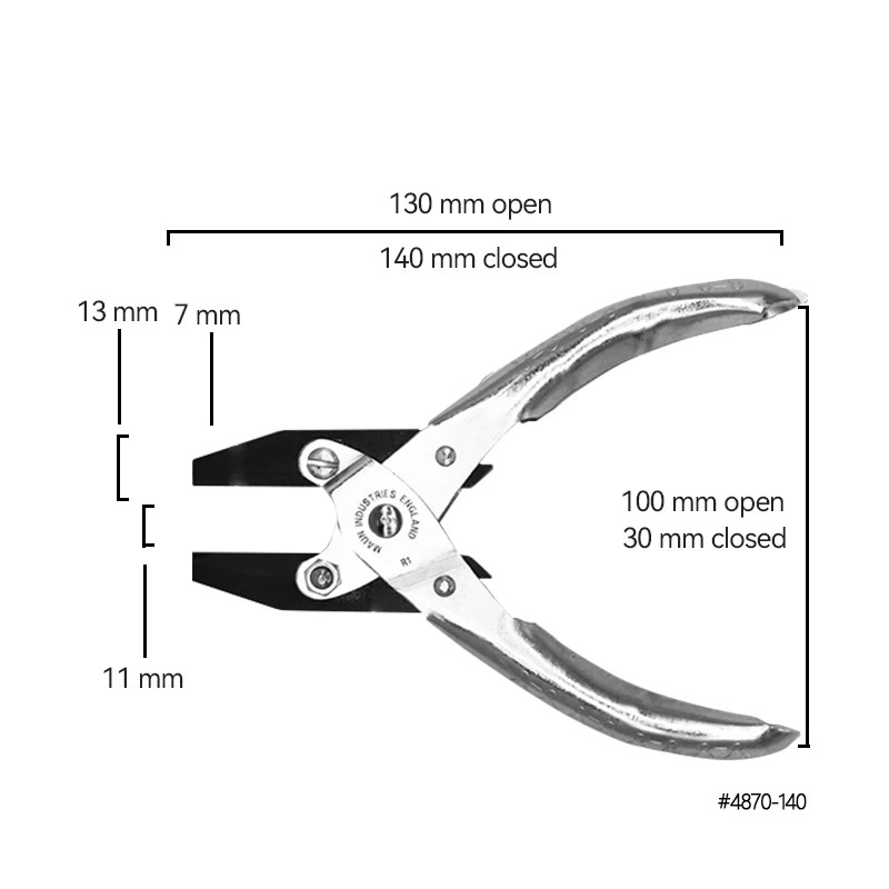 UK MAUN 140mm Gladde Kaken Pla - Jewelry Making Uk recensie en prijs