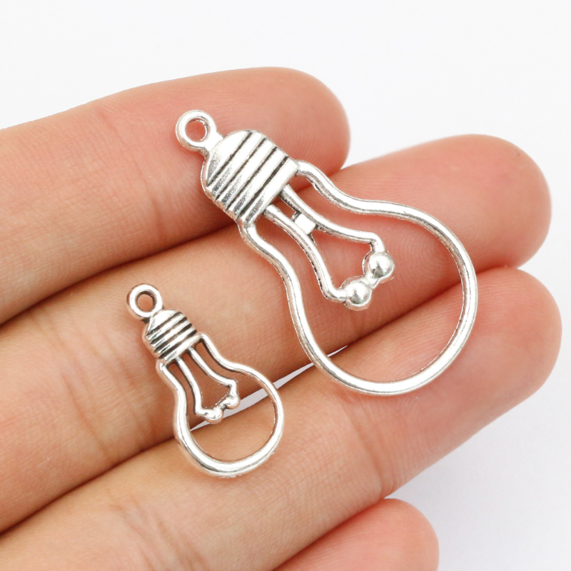 20 stuks gloeilamp bedels hang - Jewelry Making Light recensie en prijs