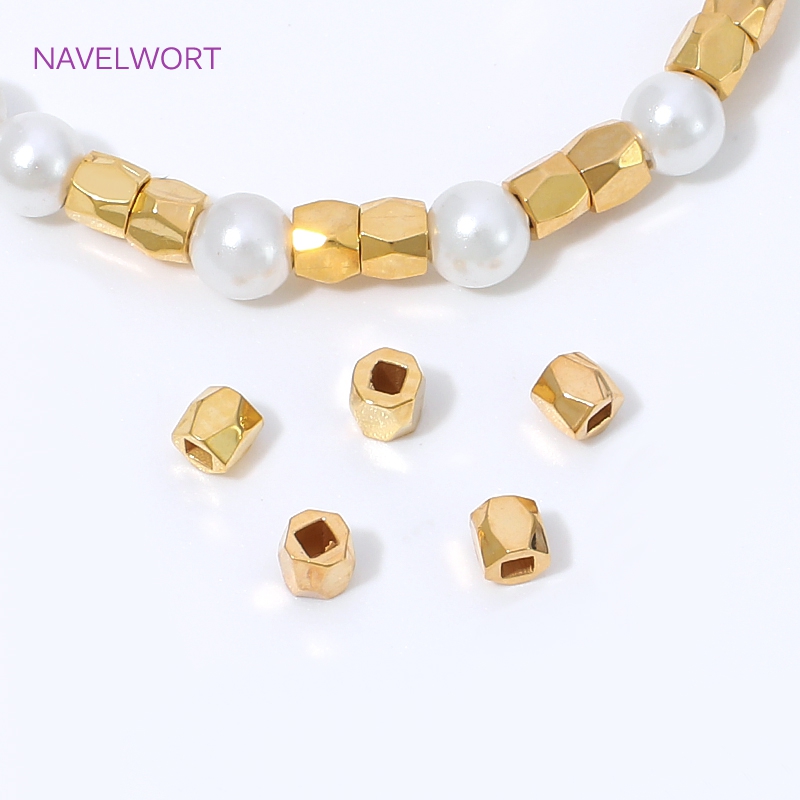 18K vergulde ruitvormige space - Jewelry Making Items recensie en prijs