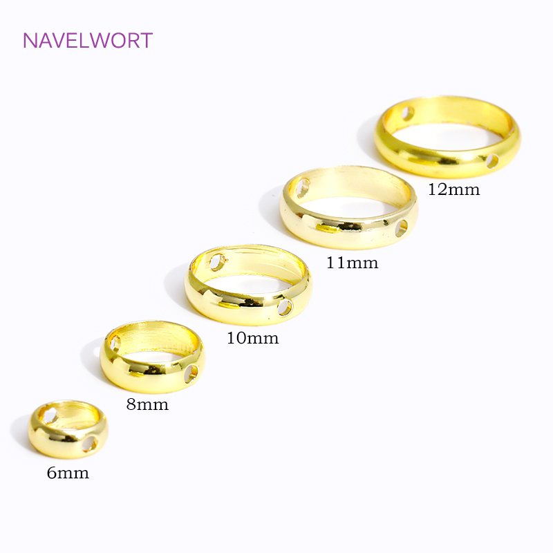 14K/18K Vergulde Kraal Frames, - Jewelry Making Items recensie en prijs