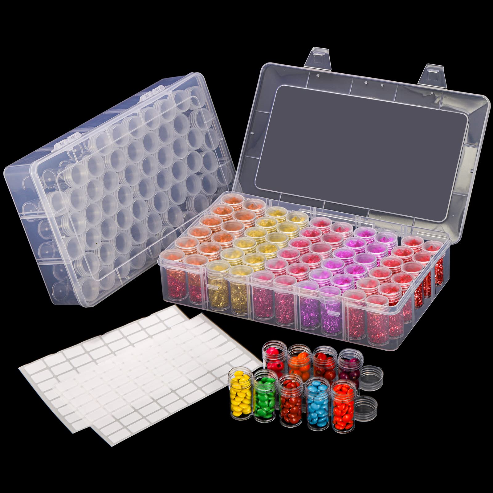 1pc 24/30//38/60 Slots Plastic - Jewelry Making Organizer Box recensie en prijs