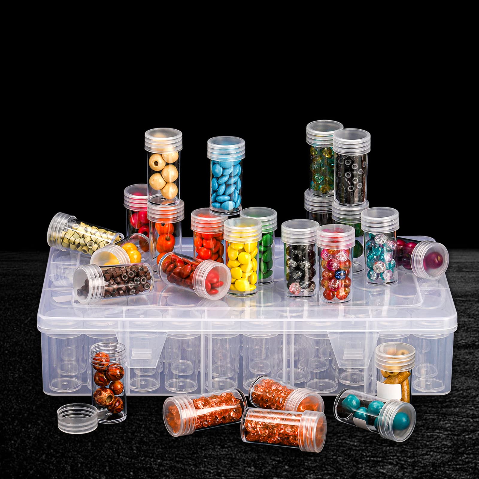 1pc 24/30//38/60 Slots Plastic - Jewelry Making Organizer Box recensie en prijs