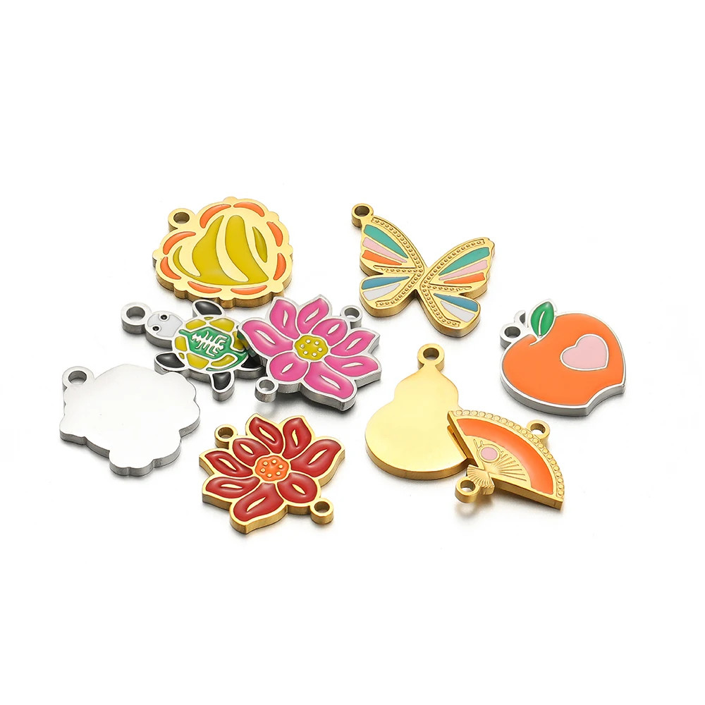 5 stuks roestvrij staal lotus  - Jewelry Making 4 Year Old recensie en prijs
