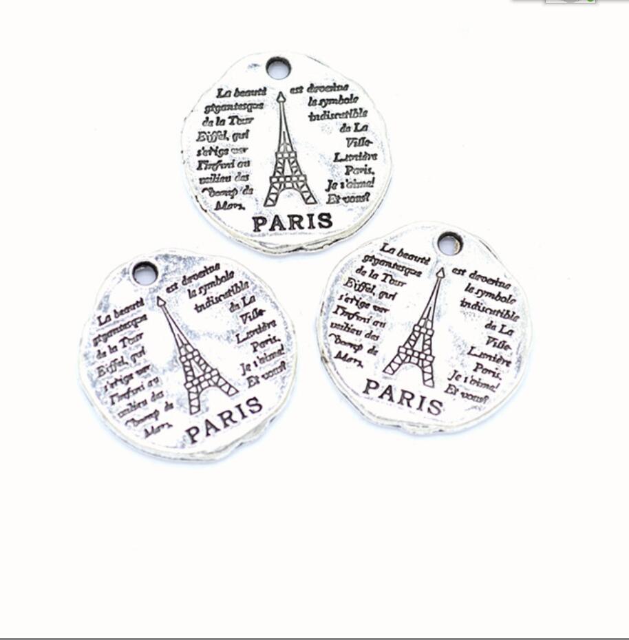 5pcs Charms Parijs Eiffeltoren - Jewelry Making Paris recensie en prijs
