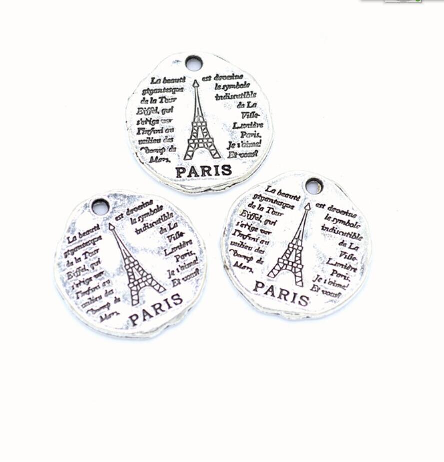 5pcs Charms Parijs Eiffeltoren - Jewelry Making Paris recensie en prijs