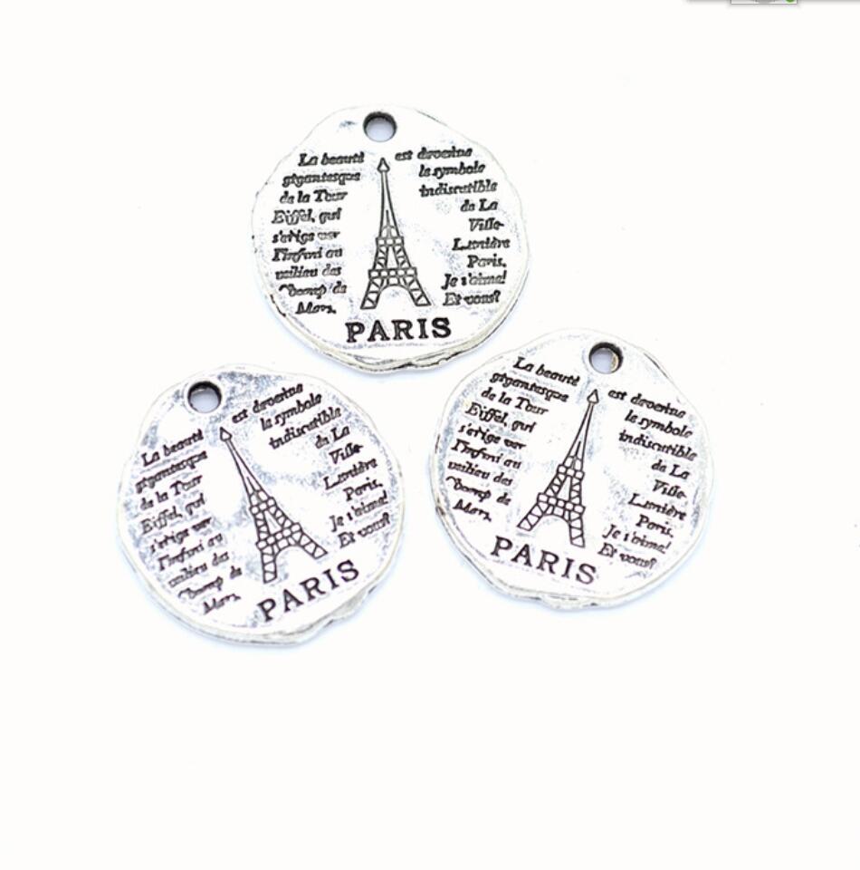 5pcs Charms Parijs Eiffeltoren - Jewelry Making Paris recensie en prijs