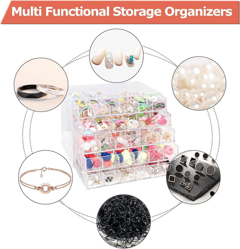 Transparante Sieraden Opbergdo - Jewelry Making Organizer Box recensie en prijs