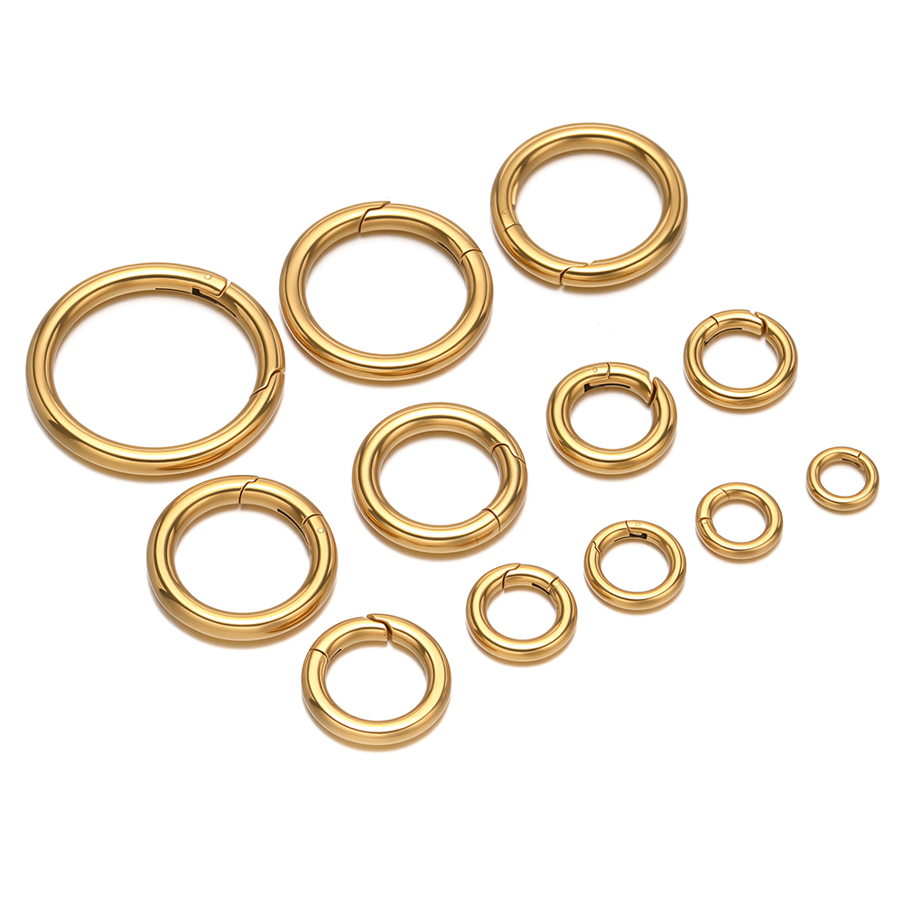 2 stks/partij Ronde Lente Slui - Jewelry Making Parts recensie en prijs