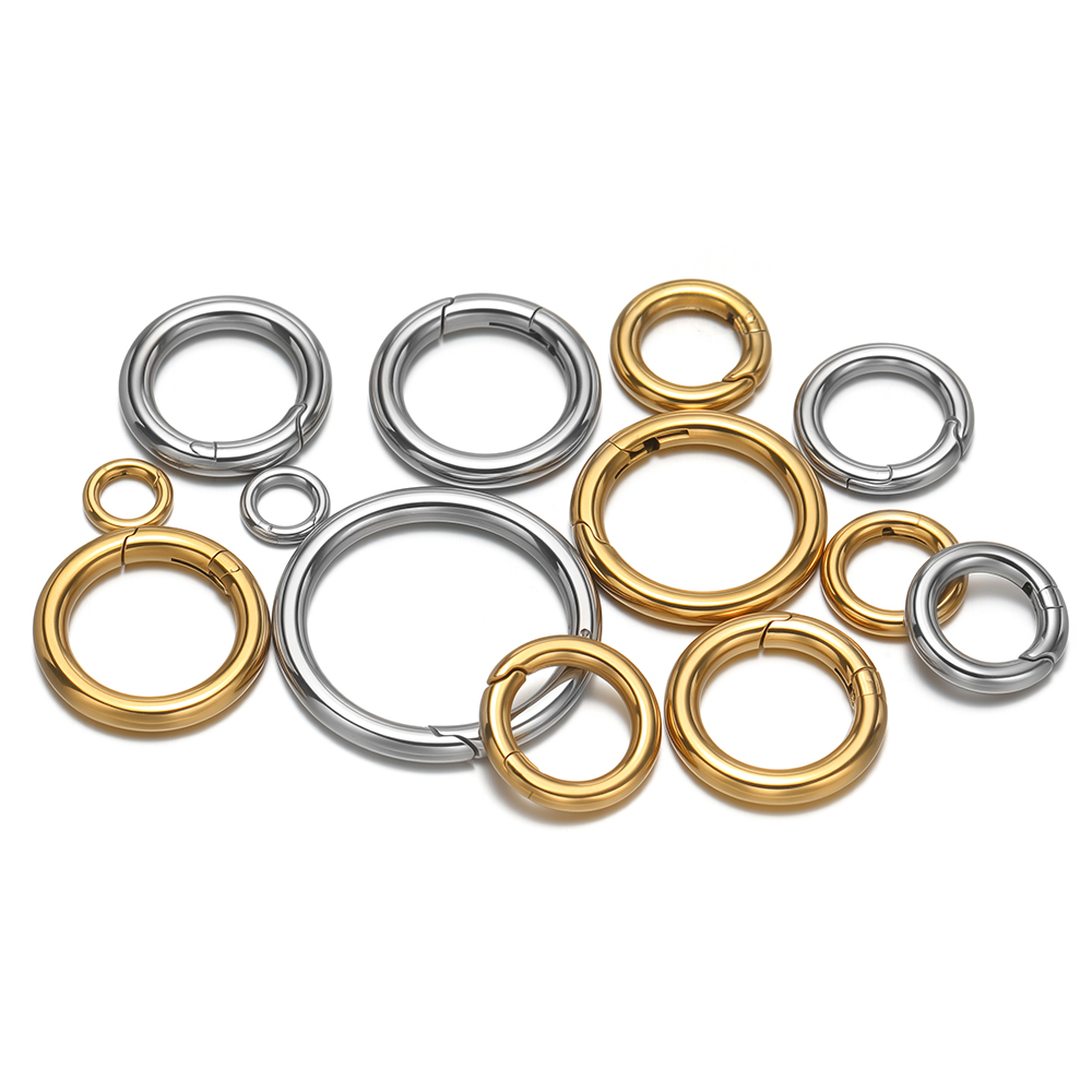 2 stks/partij Ronde Lente Slui - Jewelry Making Parts recensie en prijs