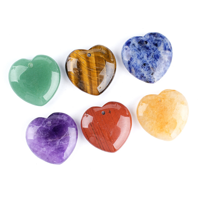 30mm Hartvormige Natuurstenen  - Jewelry Making Michaels recensie en prijs