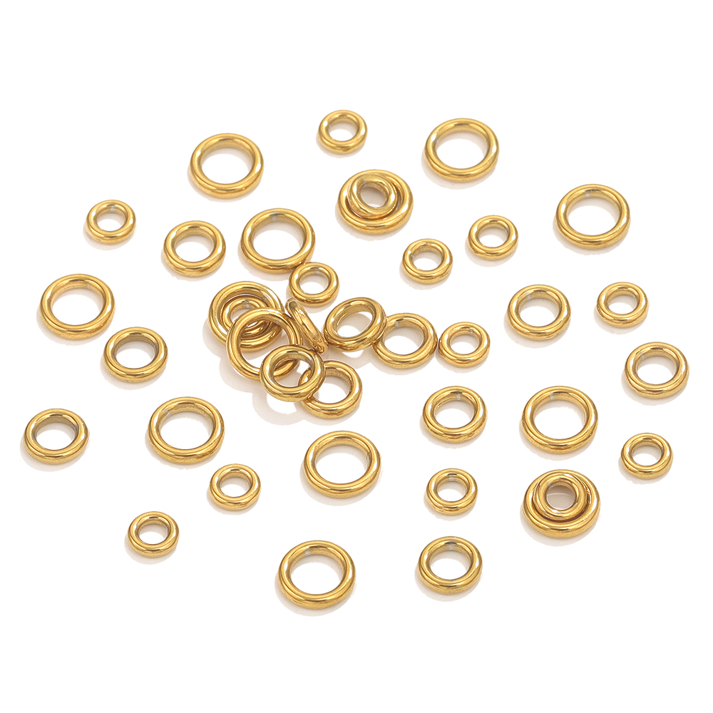 50 stuks Rvs O Ring Gold Platd - Jewelry Making Gold Wire recensie en prijs