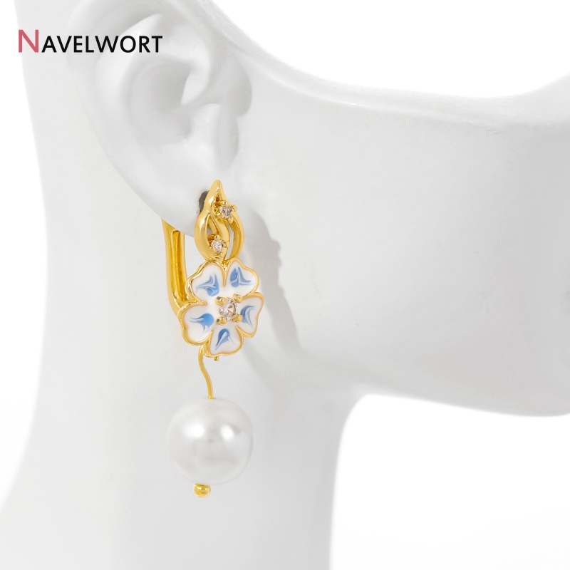 18K verguld messing met zirkoo - Jewelry Making Earrings recensie en prijs